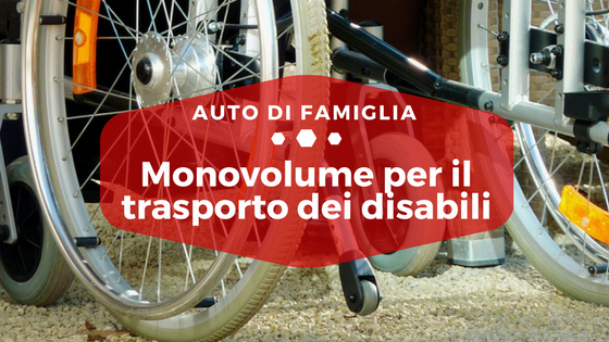 Monovolume per il trasporto dei disabili - Auto di Famiglia