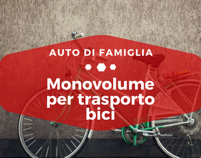 Monovolume per trasporto bici - Auto di Famiglia