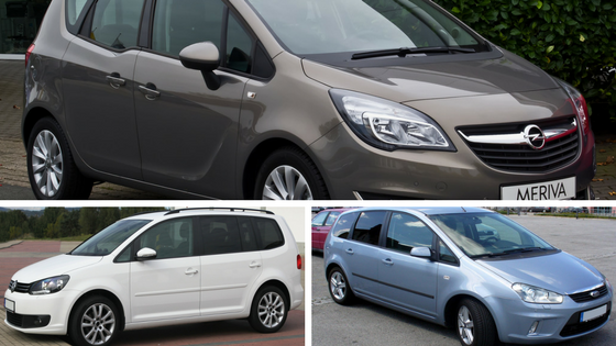 Opel meriva - Ford CMax- Volkswagen Touran - Auto di Famiglia